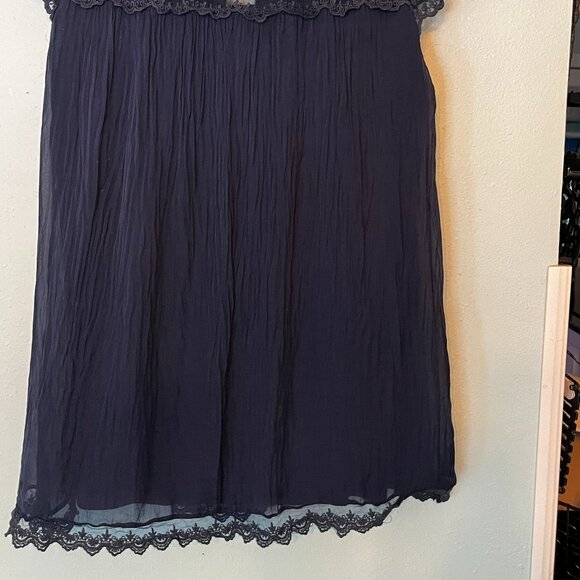 Carla Conti Blue Embroidered Top - Picture 6 of 12